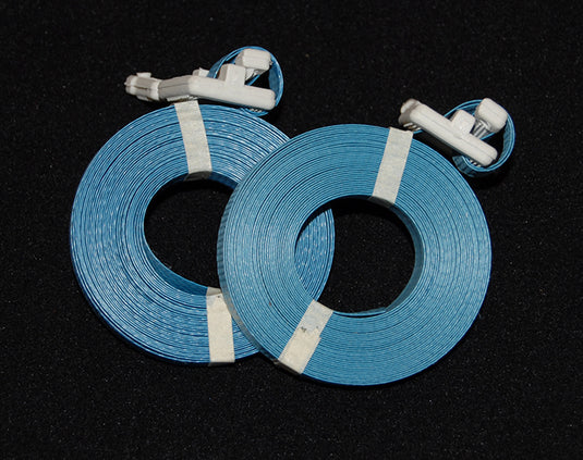 Pre-Cut Strapping "BLUE" w/Buckle 1/2" x 17' - 500