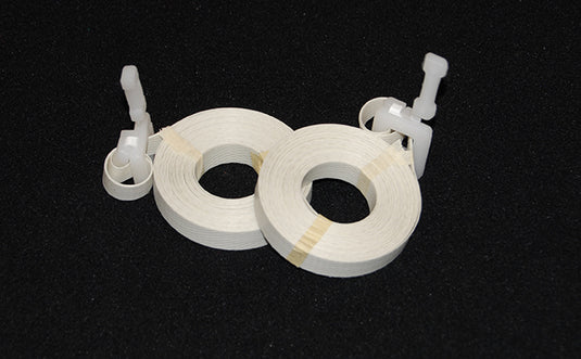 Pre-Cut Strapping "WHITE" w/Buckle 1/2"x17' - 500