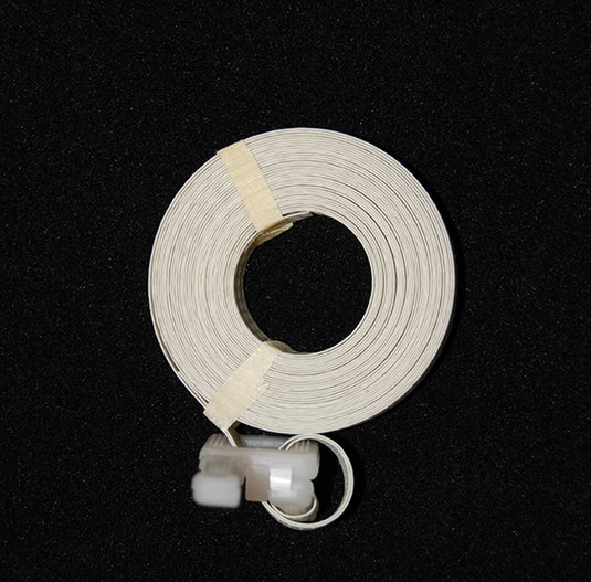 Pre-Cut Strapping "WHITE" w/Buckle 1/2"x17' - 500