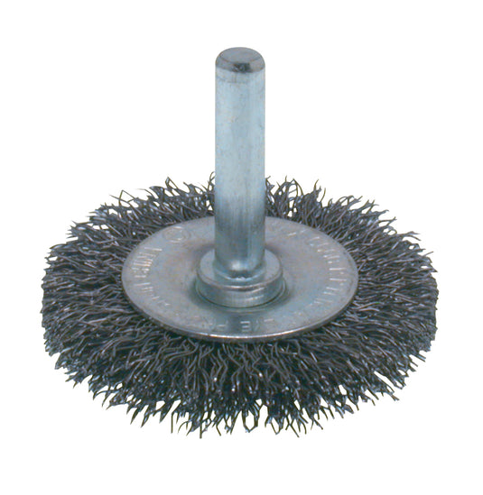 Pearl Wire Brush - Crimped Wheel End Brush - 3" x .0118" x 1/4"