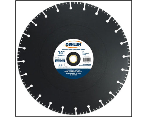Diamond Chop Saw Blades 14" x 1"(with 20mm Bushing) - 5400 Max RPM