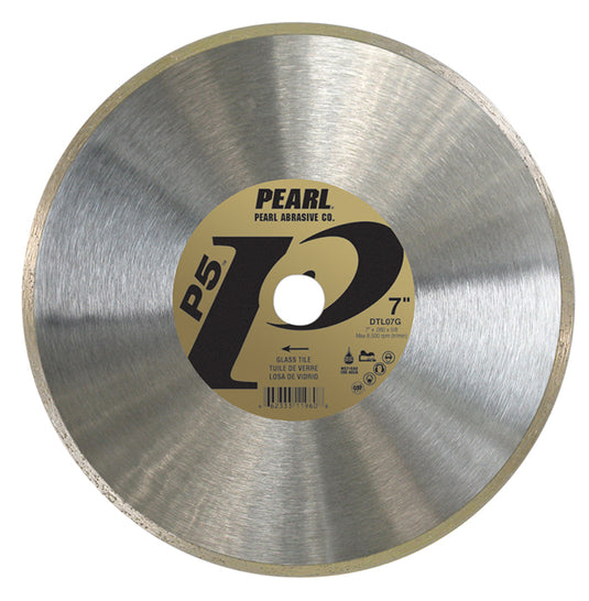 Pearl 7" x .048 x 5/8" P5 Diamond Blade - Glass Tile