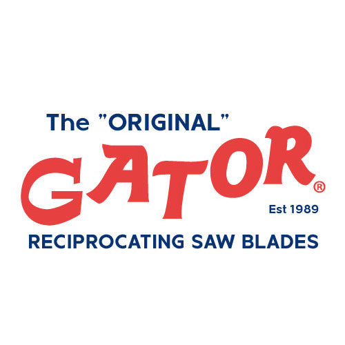 Gator Reciprocating Saw Blades 9" x 7/8" x .062" 6tpi - Bi-Metal with Cobalt - USA Made