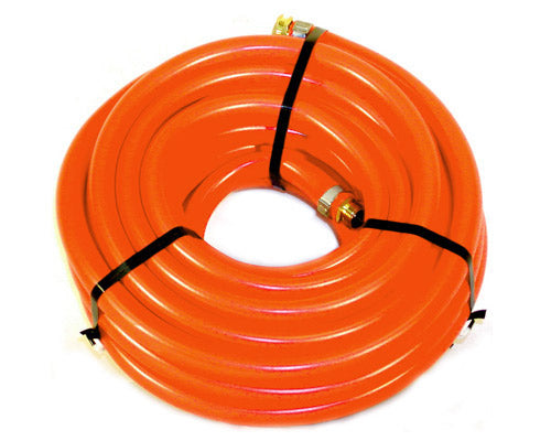 Continental Water Hose 3/4" x 50' Industrial Orange Pliovic PVC 250psi - USA