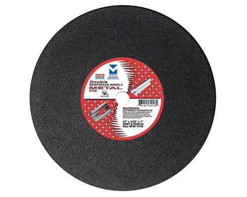 Mercer 12" x 1/8" (5/32) x 1" Gas saw cut off wheel - Metal
