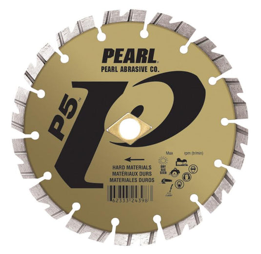 Pearl 12" x .125 x 1", 20mm P5 Hard Materials Diamond Blade