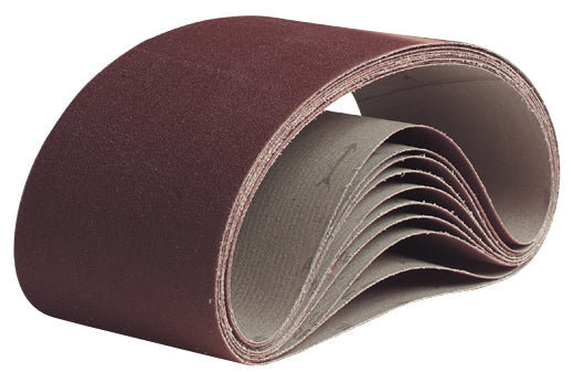 Pearl 3" x 24" Resin Cloth Belt A100 Grit (Pack of 10)