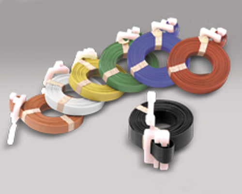 Pre-Cut Strapping "RED" w/Buckle 1/2" x 17' - 500