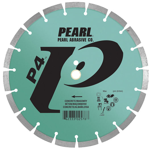 Pearl 12" x .110 x 1", 20mm P4 Segmented Diamond Blade