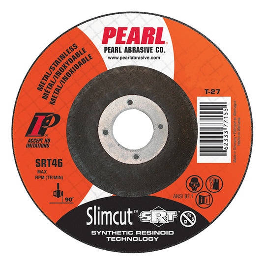 Pearl SRT 6" x .045 x 7/8" Depressed Center Cut-Off Wheels (Pack of 25)