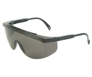 Safety Glasses "Galaxy" SMOKE Lens Black Frame