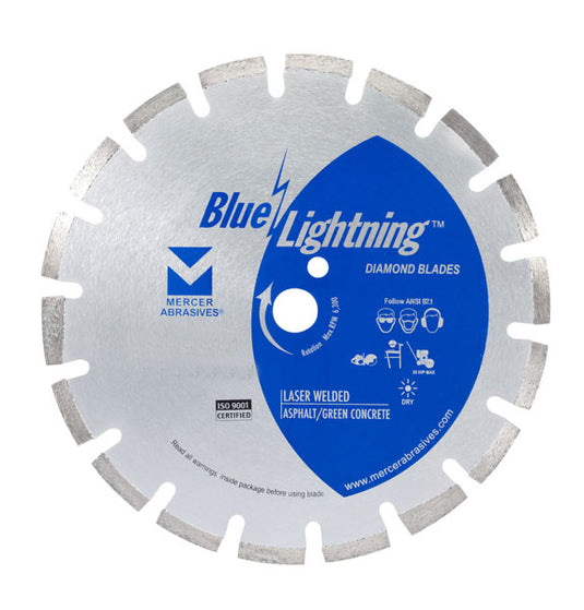 Blue Lightning Diamond Saw Blades 14" x .125 x 1", 20mm DPH - Segmented