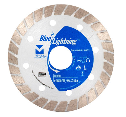 Blue Lightning Diamond Saw Blades 7" x .090 x Diamond-7/8", 5/8"
