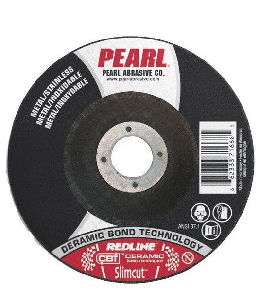 Pearl Redline CBT 4-1/2" x .045 x 7/8" T27 Slimcut Cut-Off Wheels (Pack of 25)