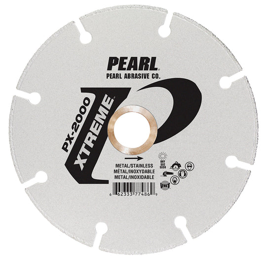 Pearl 4-1/2" x .050 x 5/8, 7/8" PX-2000 Xtreme Diamond Saw Blade