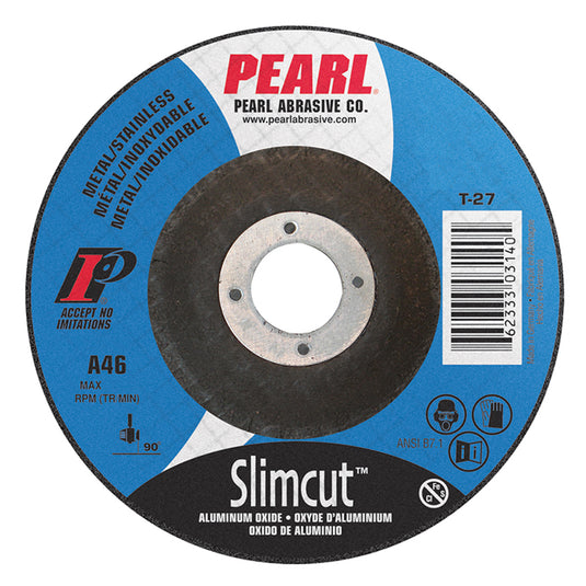 Pearl 4" x .045 x 5/8" Slimcut Depressed Center Cut-Off Wheels (Pack of 25)