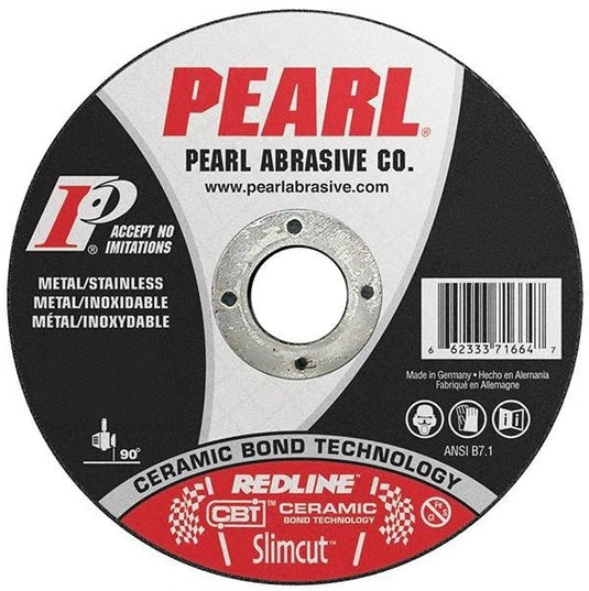 Pearl Redline CBT 6" x .045 x 7/8" T1 Slimcut Cut-Off Wheels (Pack of 25)