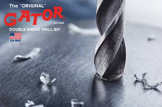 Gator #30 HSS Double End Drill Bit (Pack of 12)(USA Made)