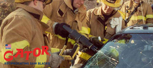 Gator Reciprocating Saw Blades 9" x 7/8" x .062"  6tpi - Bi-Metal with Cobalt - USA Made