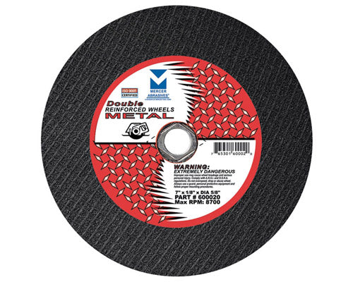 Mercer 7" x 1/8" x DIA-5/8 Circular Saw Wheels - Metal