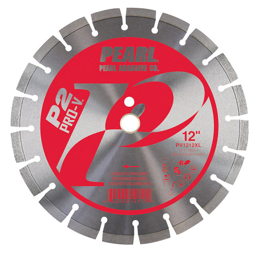 Pearl 12" x .125 x 1", 20mm  P2 PRO-V Segmented Diamond Blade
