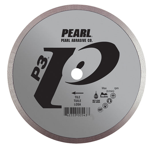 10" x .060 x 5/8" Pearl P3 Tile Cutting Diamond Blade