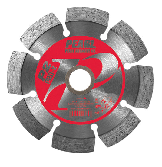 Pearl 4" x .250 x 7/8", 5/8" P2 PRO-V Tuck Point Diamond Blade