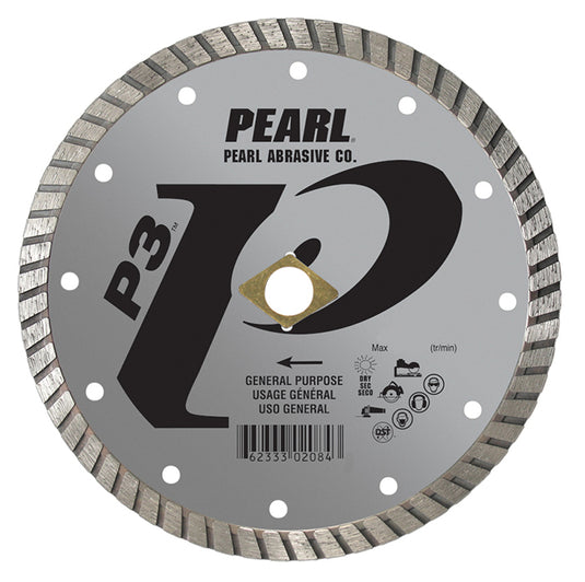 Pearl 4 1/2" x .080 x 7/8 - 5/8" P3  Flat Core Turbo Blade