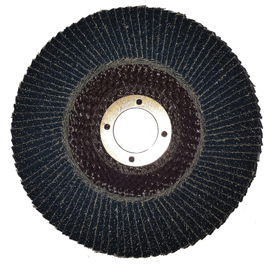 Norton Bluefire 4-1/2"x7/8" 40 Grit Zirconia Flap Disc 10 Pack (90082)