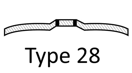 Pearl Premium 9" x 1/4" x 5/8"-11 T-28 Depressed Center Grinding Wheel (Pack of 10)
